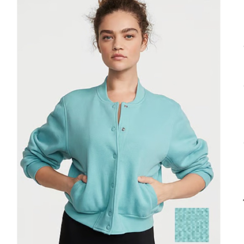 Victoria’s Secret Fleece Bomber Jacket